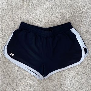 women’s Under Armor running shorts
